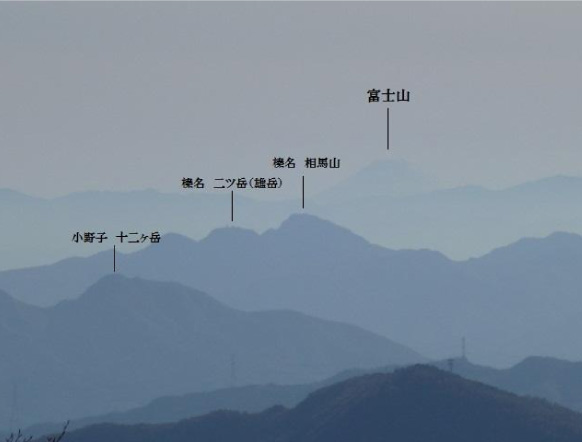 121104天神から富士山