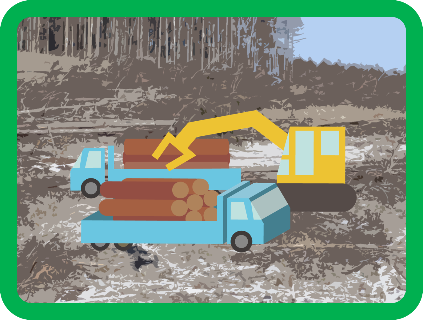 山ではたらくクルマを知ろう