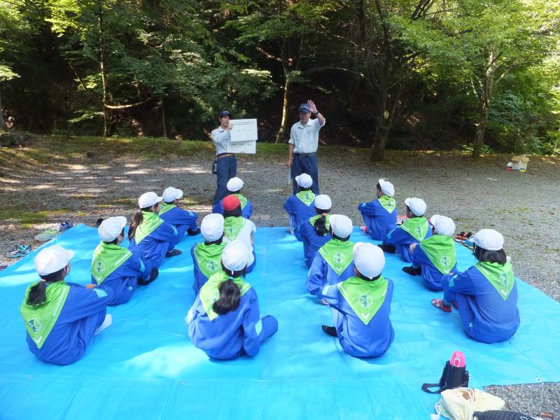 森林に関する林業クイズを実施しました