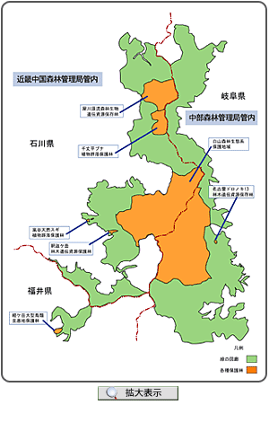 白山山系緑の回廊　（小）