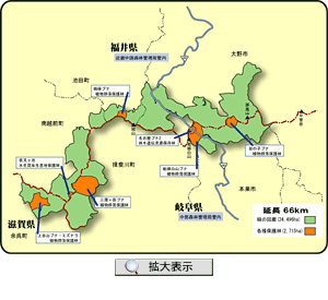 越美山地緑の回廊　（小）