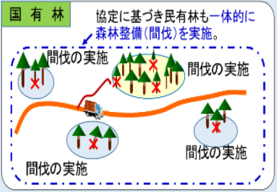 民有林の整備