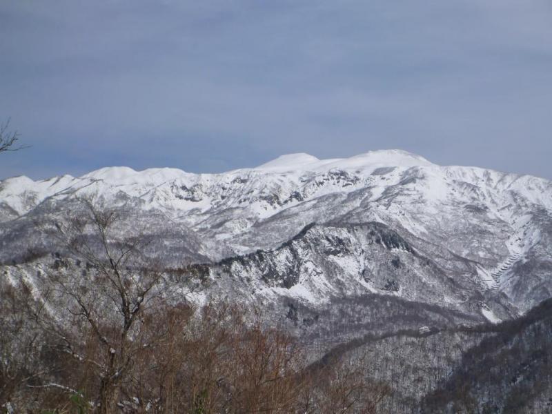 白山の山々