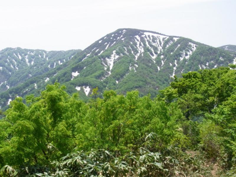 残雪の大日山