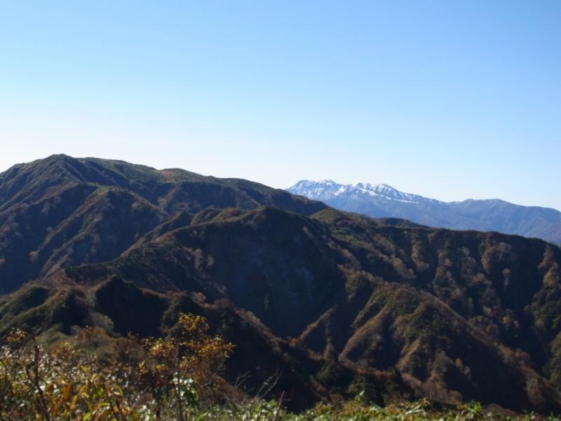 大笠山と白山