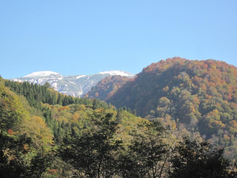 秋の白山