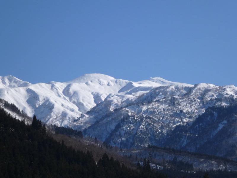 冬の白山