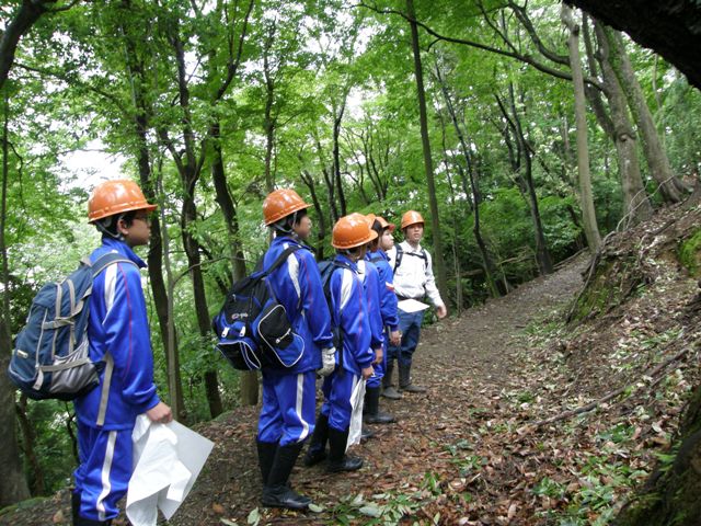 嵐山登山1