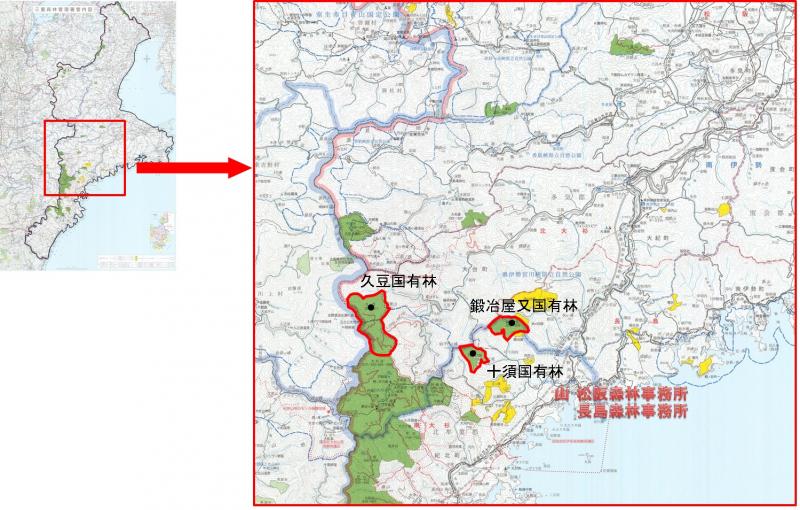 長島管内図