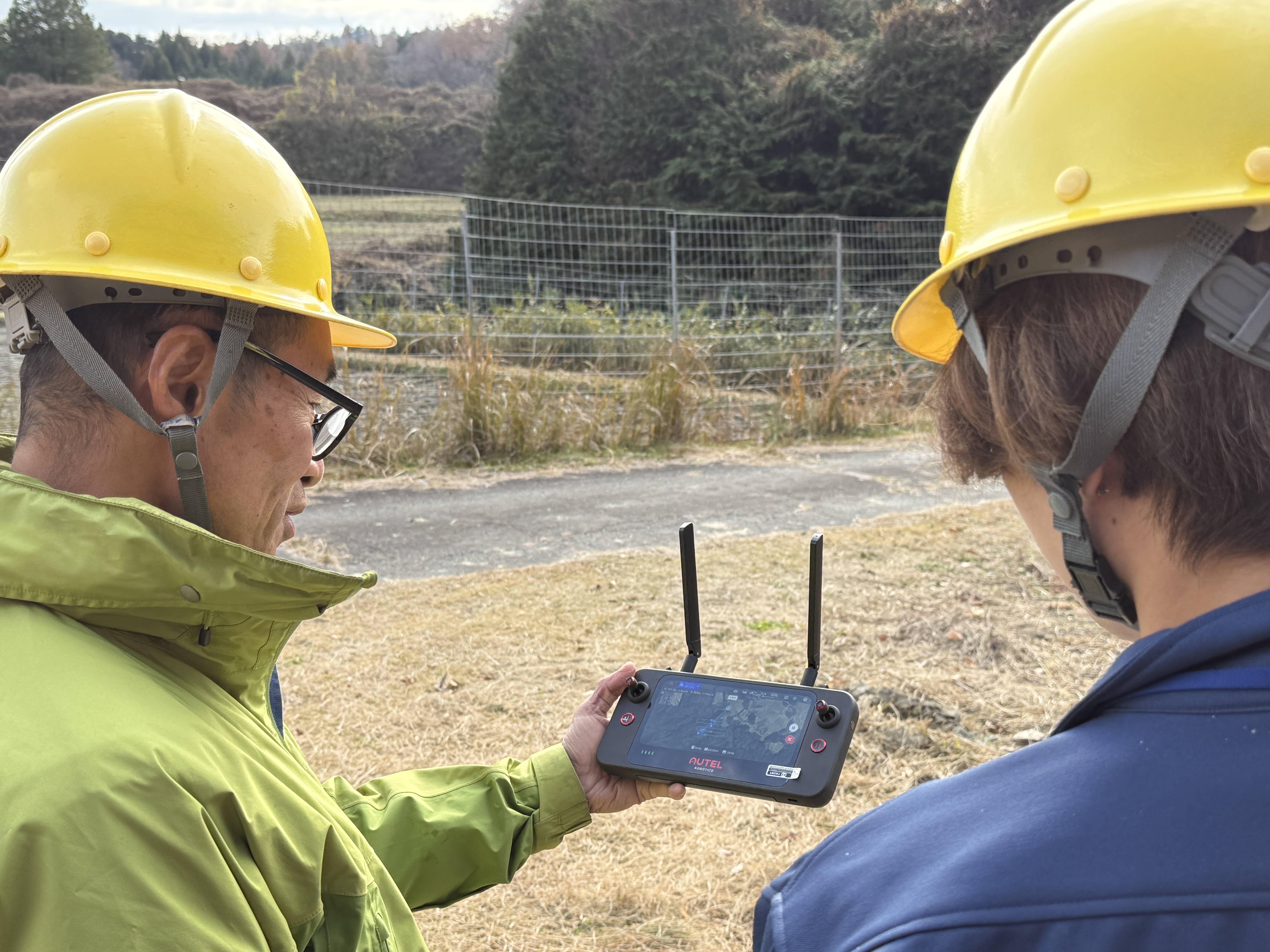 ドローンの操作