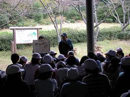 森林環境教育の様子