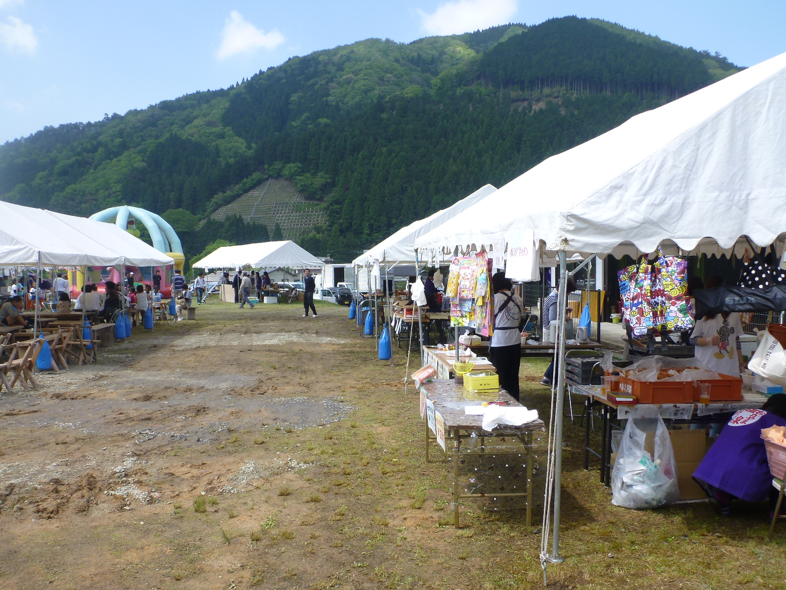 あわくら温泉まつり会場