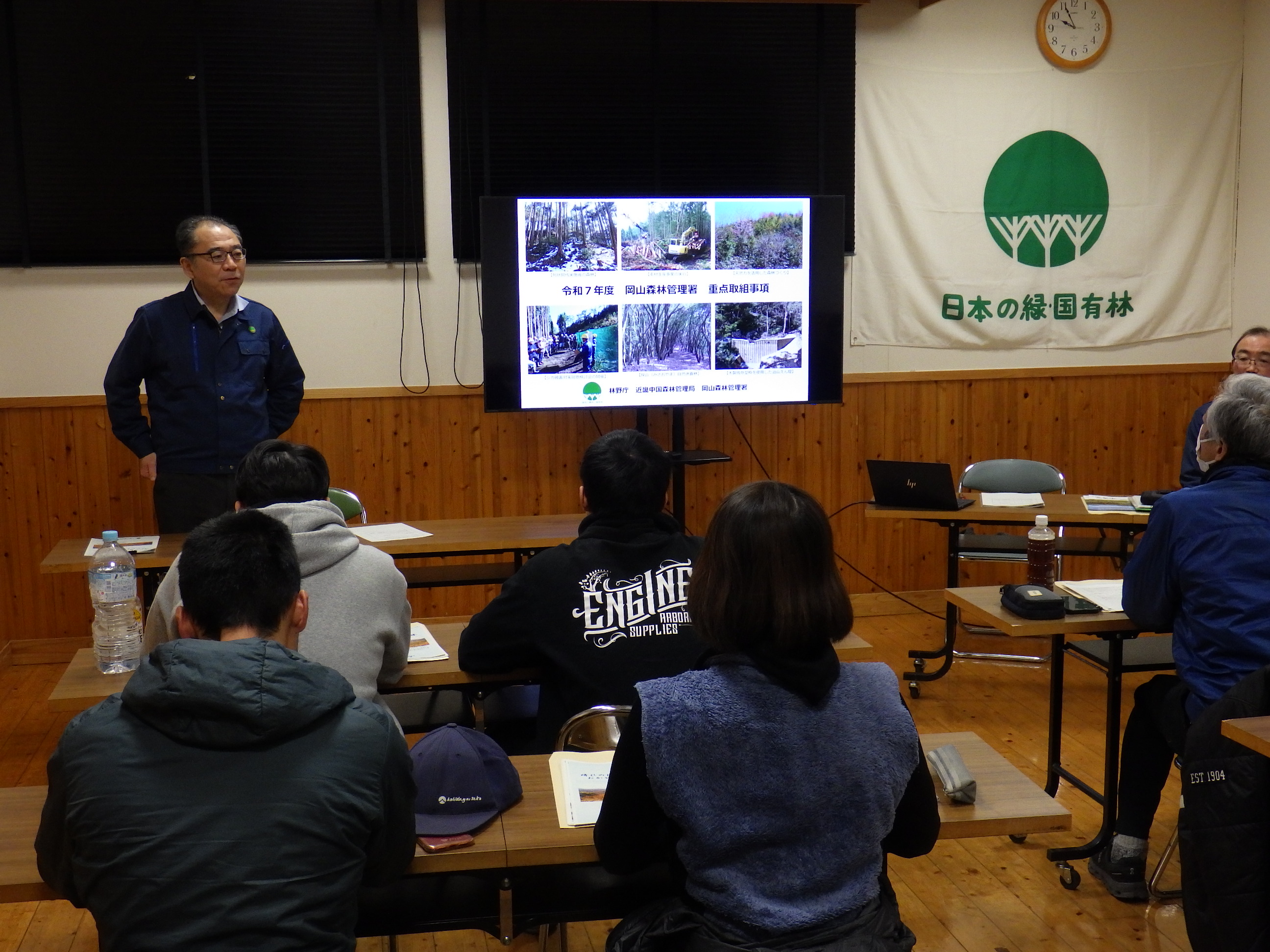 山﨑署長による挨拶