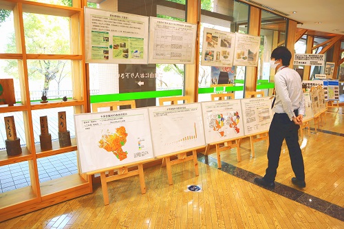 パネル展示の様子