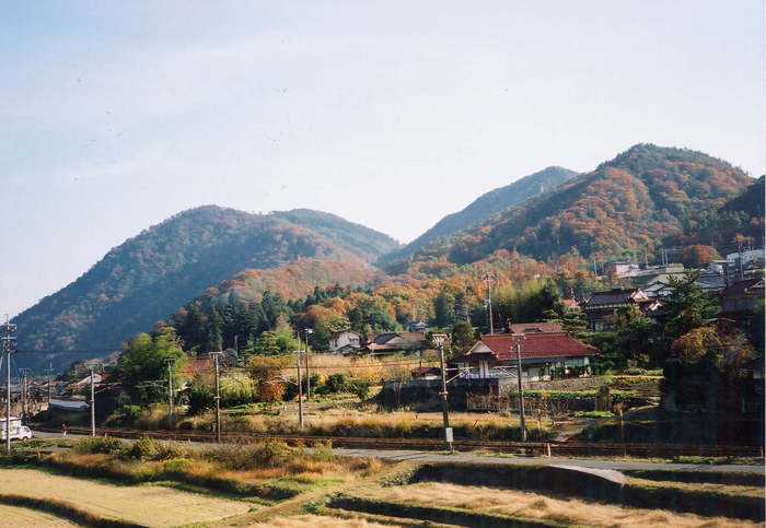3.竹林寺用倉山風景林-全景【竹林寺用倉山】