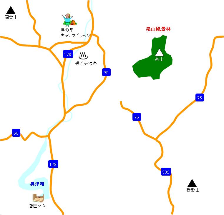 アクセスマップ　【泉山】
