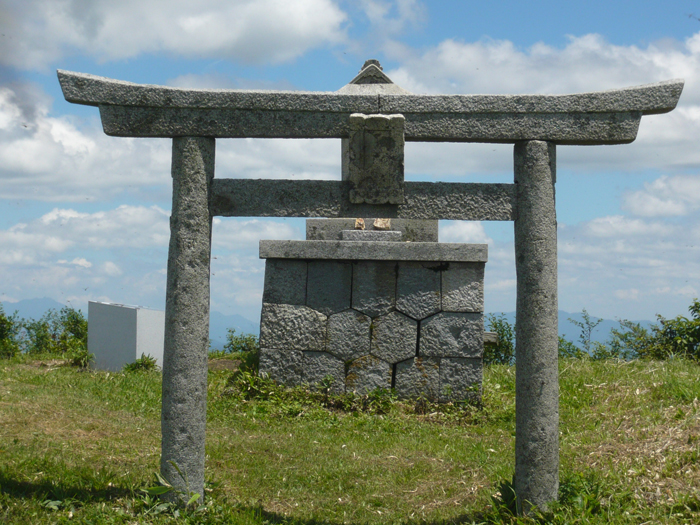 船通山山頂鳥居　【船通山】