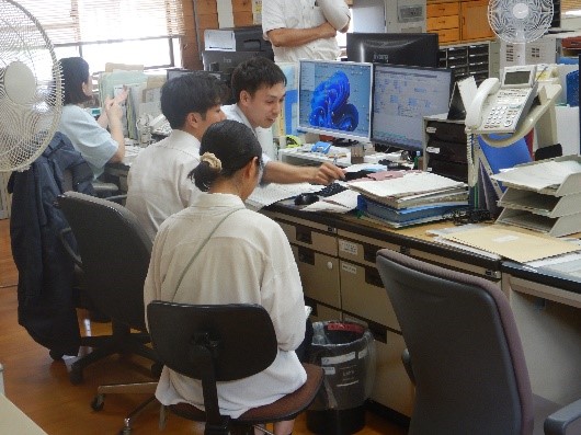 総務グループの業務体験