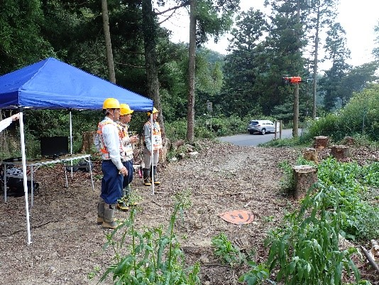 ドローン操作実習