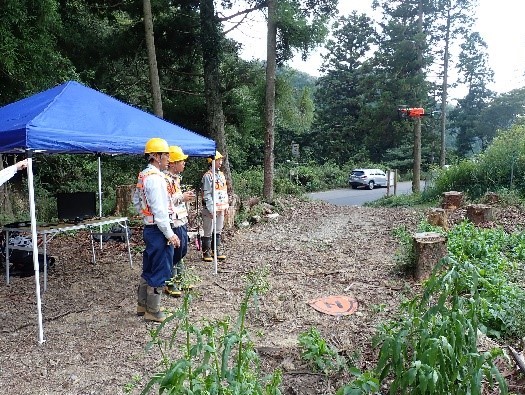 ドローン操作実習