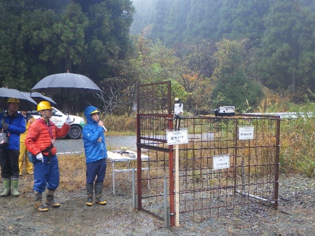 ICT小型囲いわなの説明