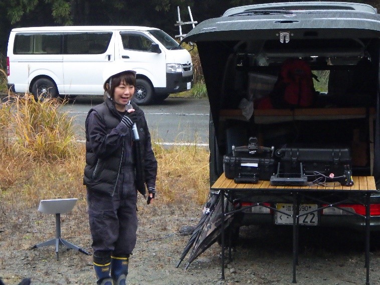 赤外線搭載ドローンの説明（オート工芸社様）