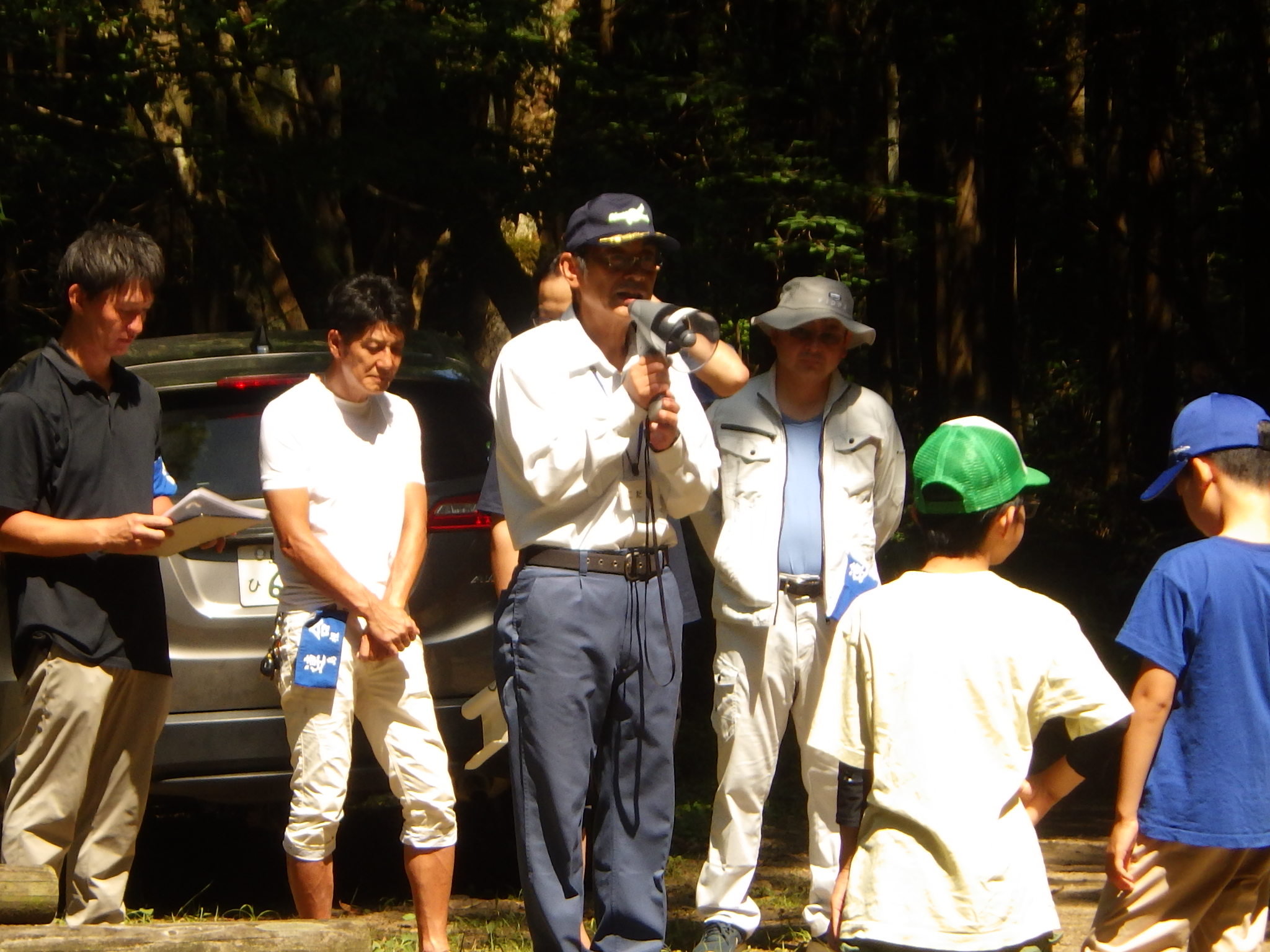 署長による開会式あいさつ