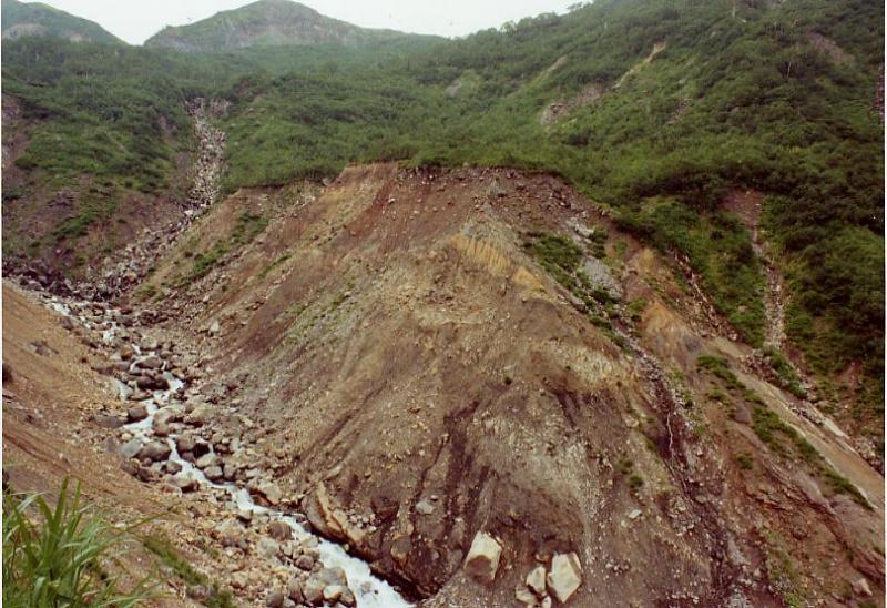 復旧治山事業（石川県施工前）