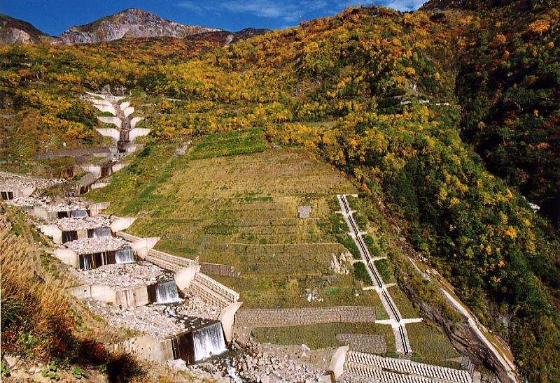 復旧治山事業（石川県完成後）