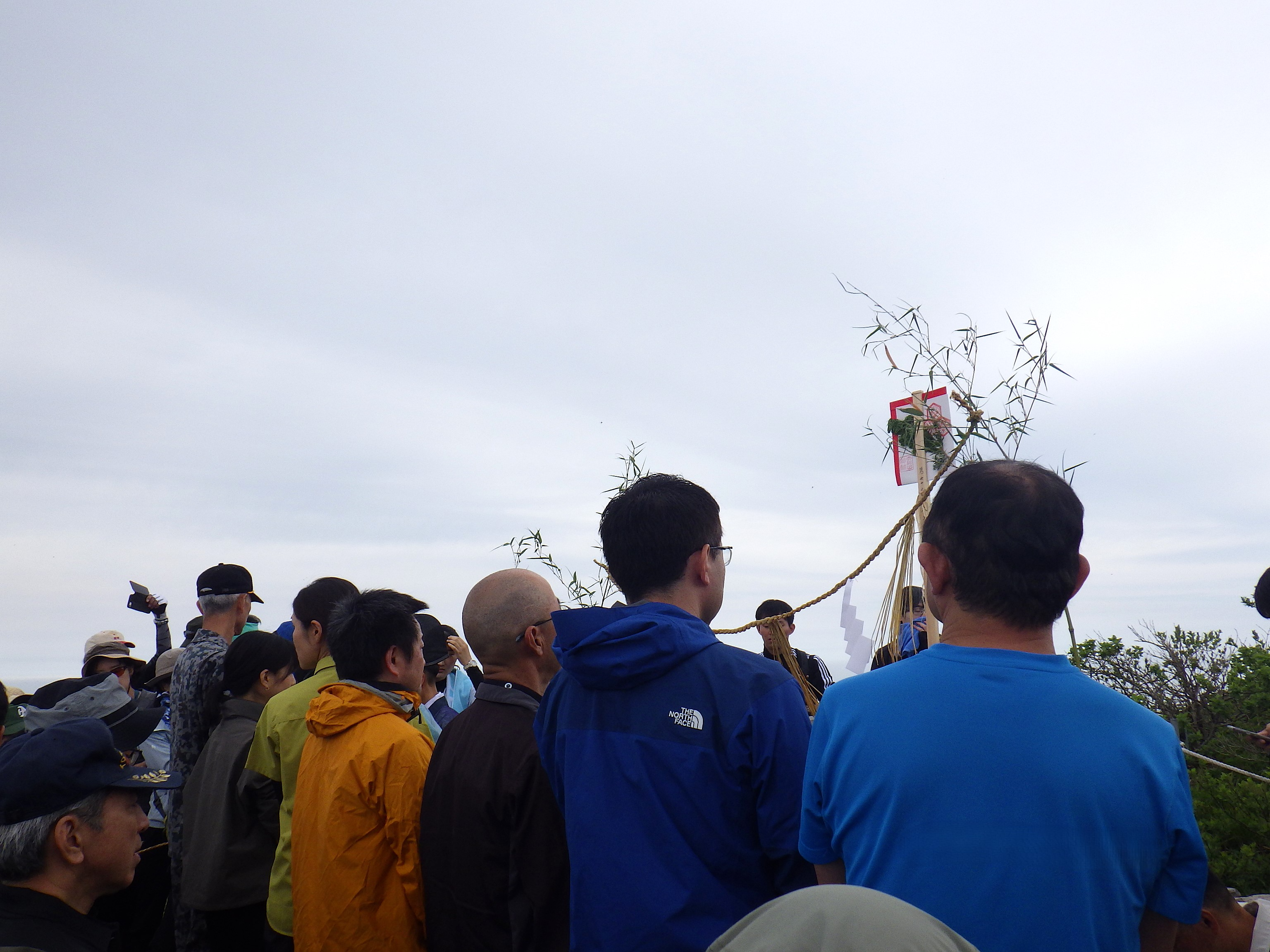 山頂祭の様子