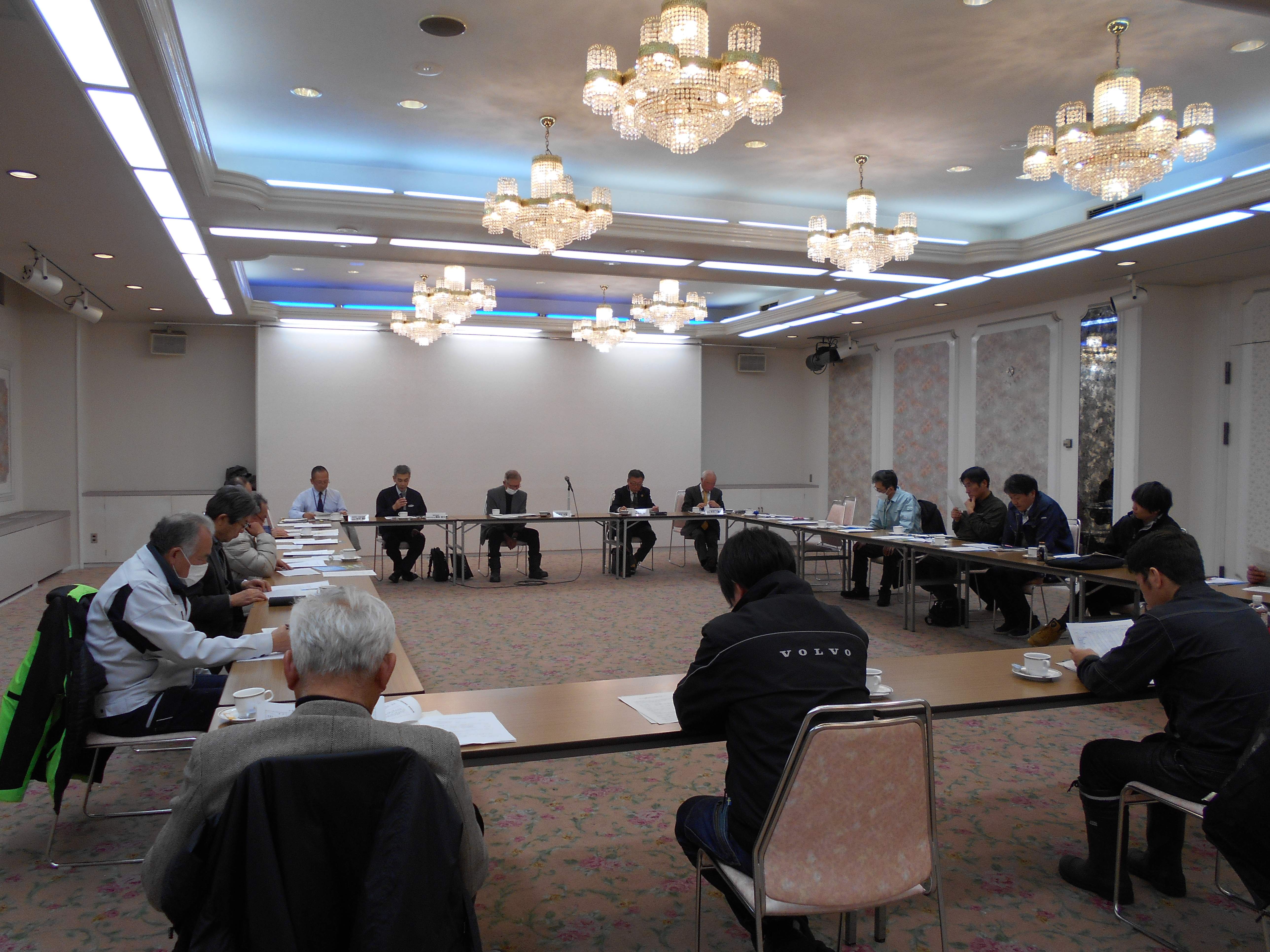 鳥取県林業事業体協議会総会の様子