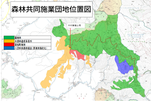 森林共同施業団地