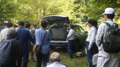 現地見学会(古事の森)