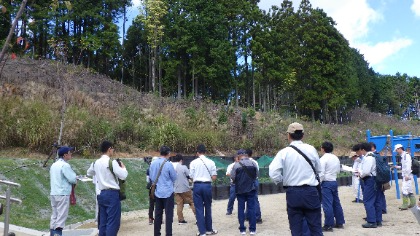 現地見学会(高野山国有林森林整備事業)