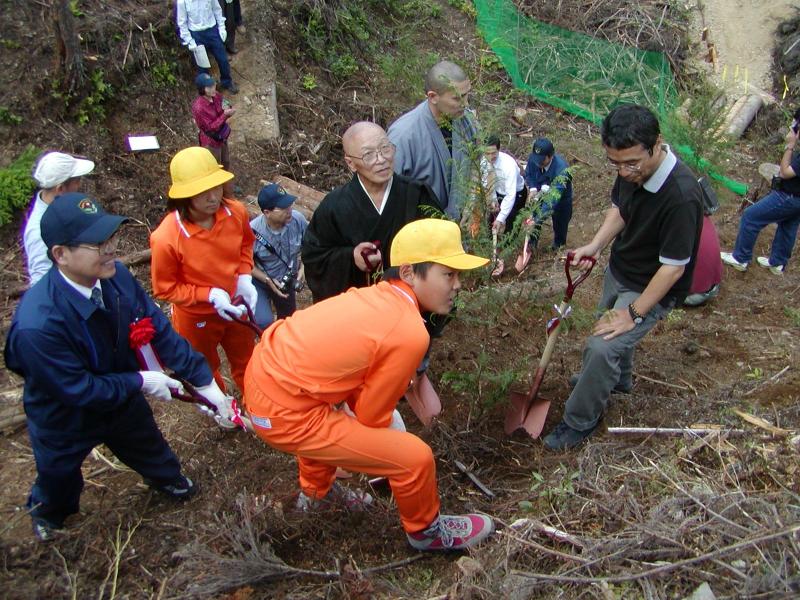 古事の森植樹