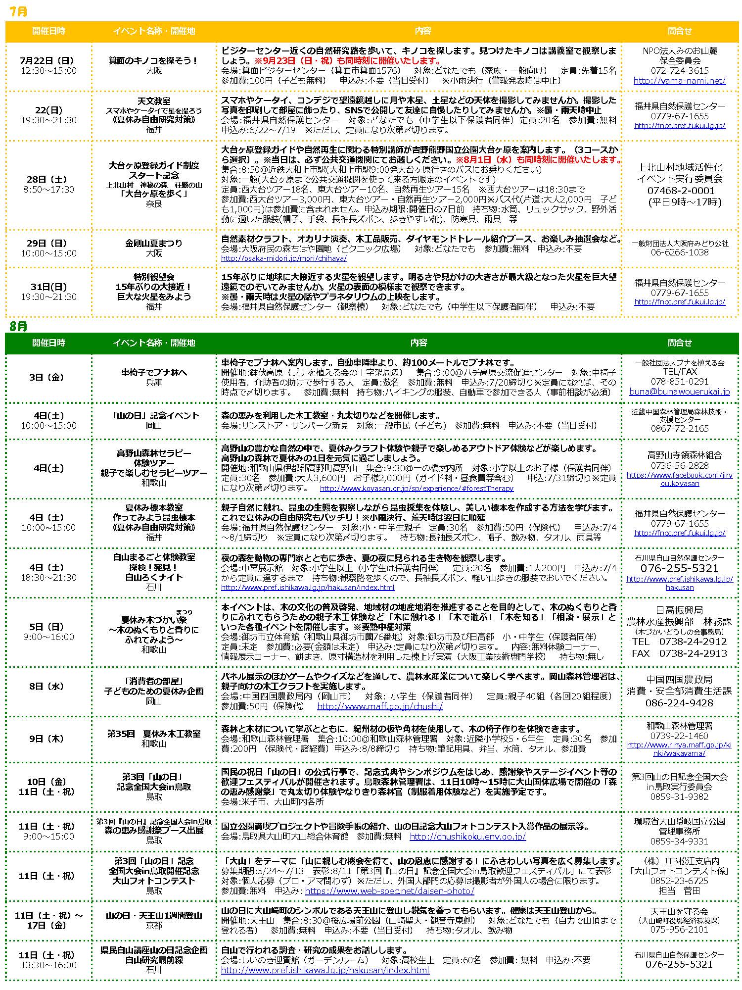 2018イベントカレンダー02