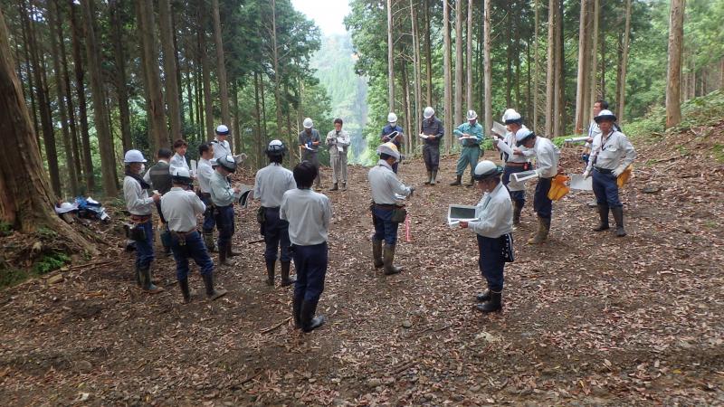 施業の説明