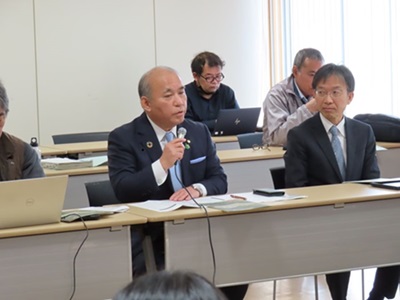 松本綾町長の挨拶