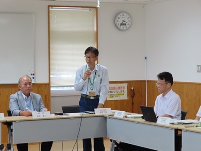 計画保全部長の挨拶