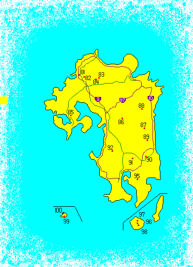 九州の森の巨人たち