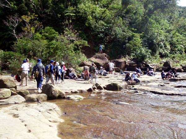 イタチキ川合流地点