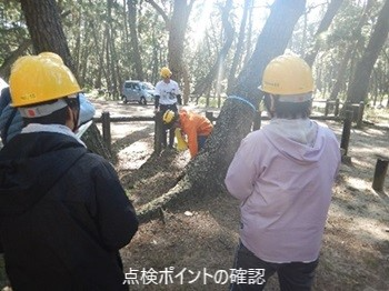 点検ポイントの確認