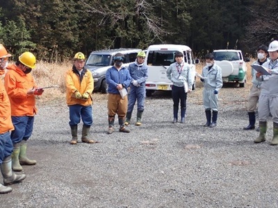 支署長挨拶と参加者
