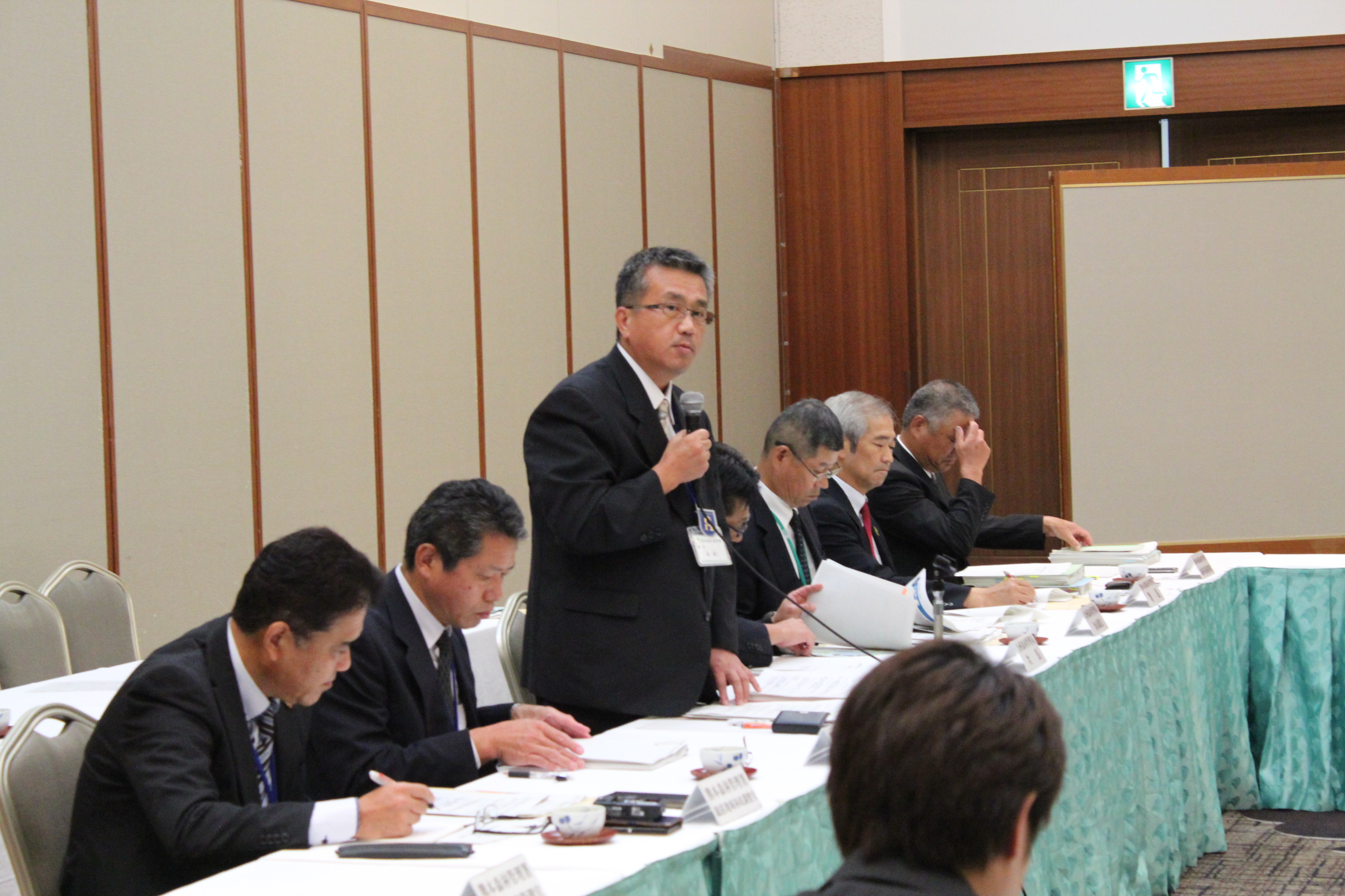 国有林野等所在市町村長有志協議会熊本森林管理署長挨拶