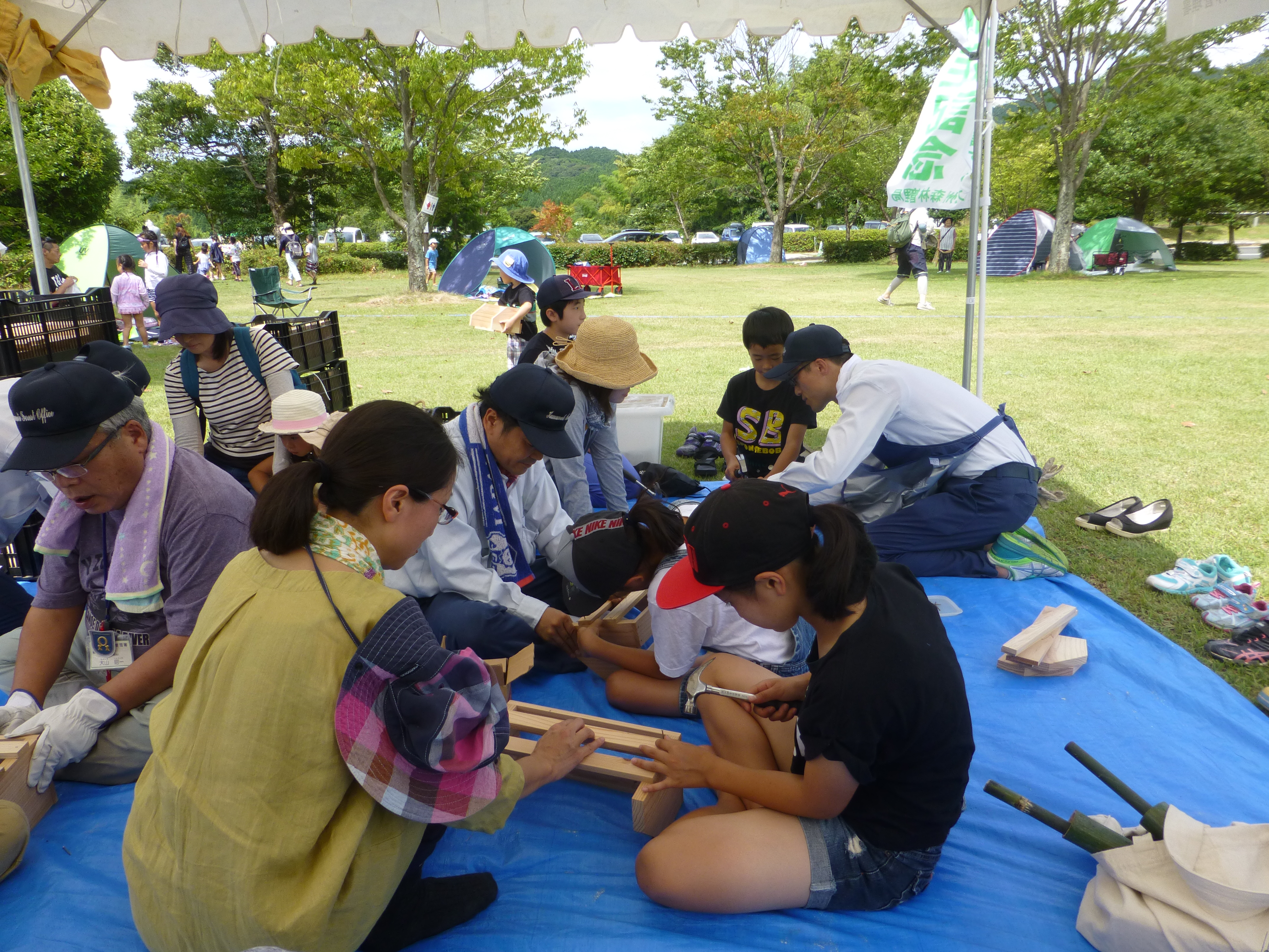 第16回竜門ダムフェスタ・感謝祭へ熊本署が参加（平成30年7月22日）