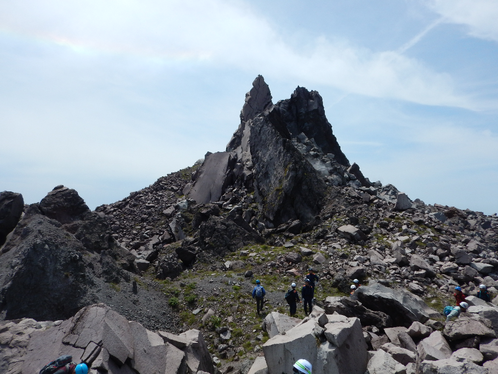 視察登山２