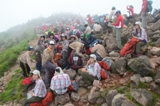 登山大会の様子