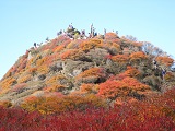 大船山山頂の紅葉（秋）