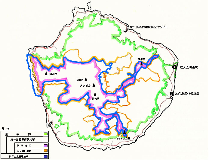 屋久島地図