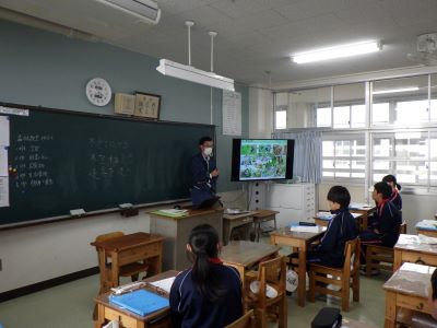 入庁について思いを語る職員